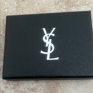 YSL small slim wallet box cardholder box